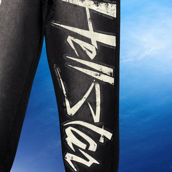 Men's Black Hellstar Sweatpants - Picture 6 of 8